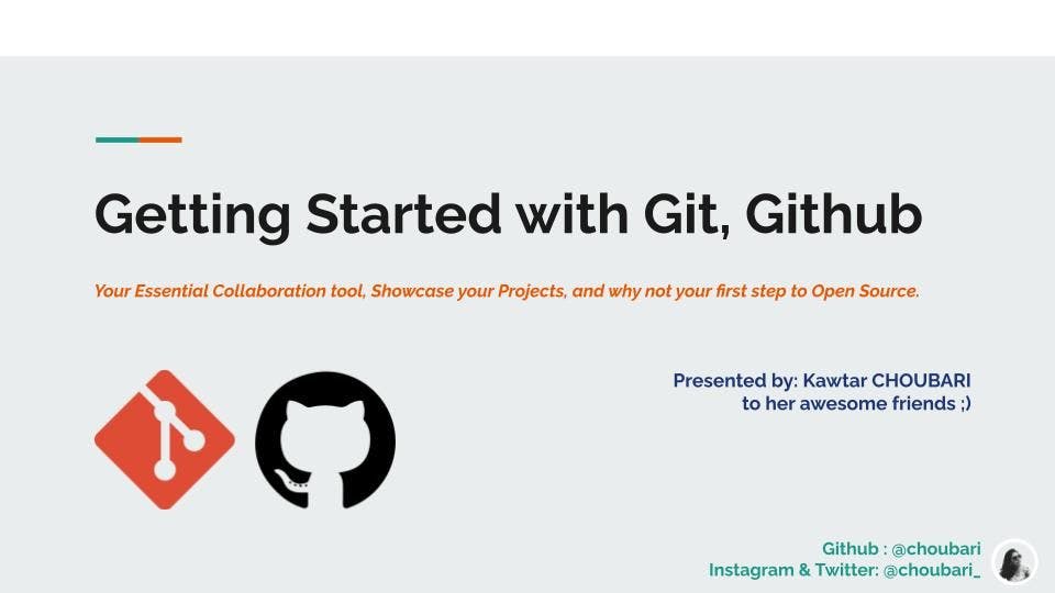 Get started with Git & Github